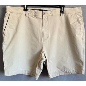 Vineyard Vines Golf Shorts Men‎ 42 Beige Chino Performance Lightweight Casual